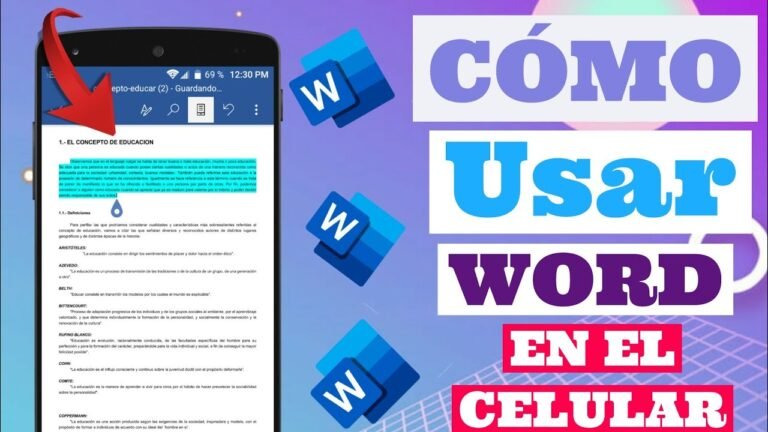 Cómo escribir y editar documentos en Word desde tu celular fácilmente 2 como escribir y editar documentos en word desde tu celular facilmente