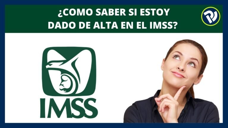 como saber si estoy dado de alta en el imss o sat facilmente
