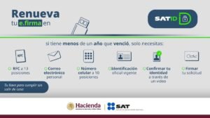 como se saca la e firma y cuales son los requisitos necesarios
