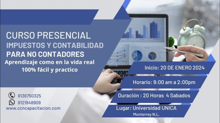 Dónde Encontrar un Curso de Impuestos para No Contadores Fácil y Práctico