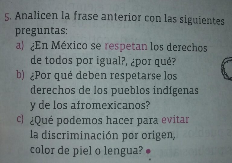 en mexico se respetan realmente los derechos de todos por igual