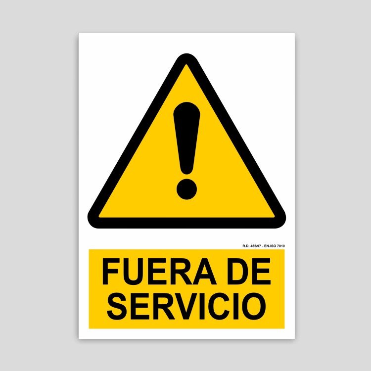 Por Qué Aparece el Letrero Fuera de Servicio y Qué Hacer