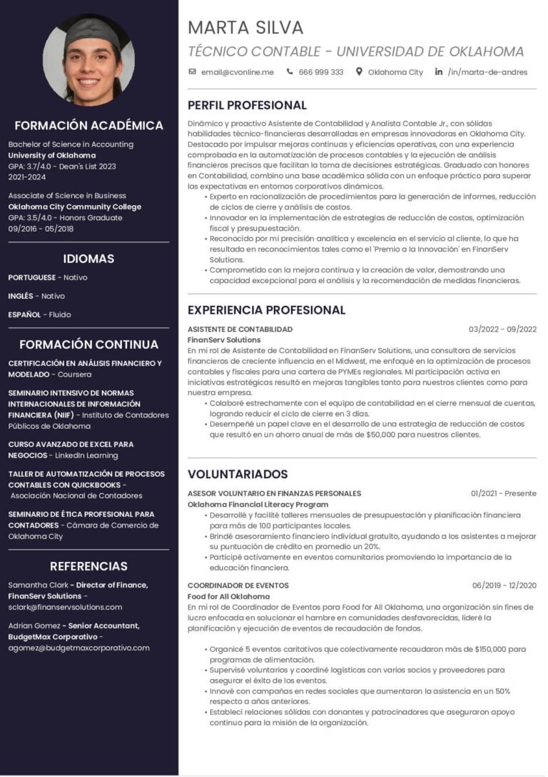 Qué información debe incluir un curriculum vitae Ejemplo práctico 25 que informacion debe incluir un curriculum vitae ejemplo practico